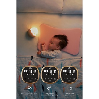 Máy hút sữa Fatz Baby Resonance 4 điện đôi có chế độ mát xa kích sữa / điều chỉnh lực hút