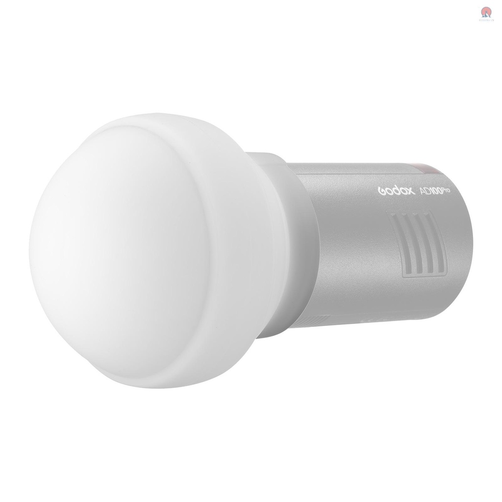 Mái Vòm Khuếch Tán Ánh Sáng Chụp Ảnh Godox AK-R22 Bằng Silicone Có Thể Gấp Gọn Cho V1 Series AD100PRO AD200PRO