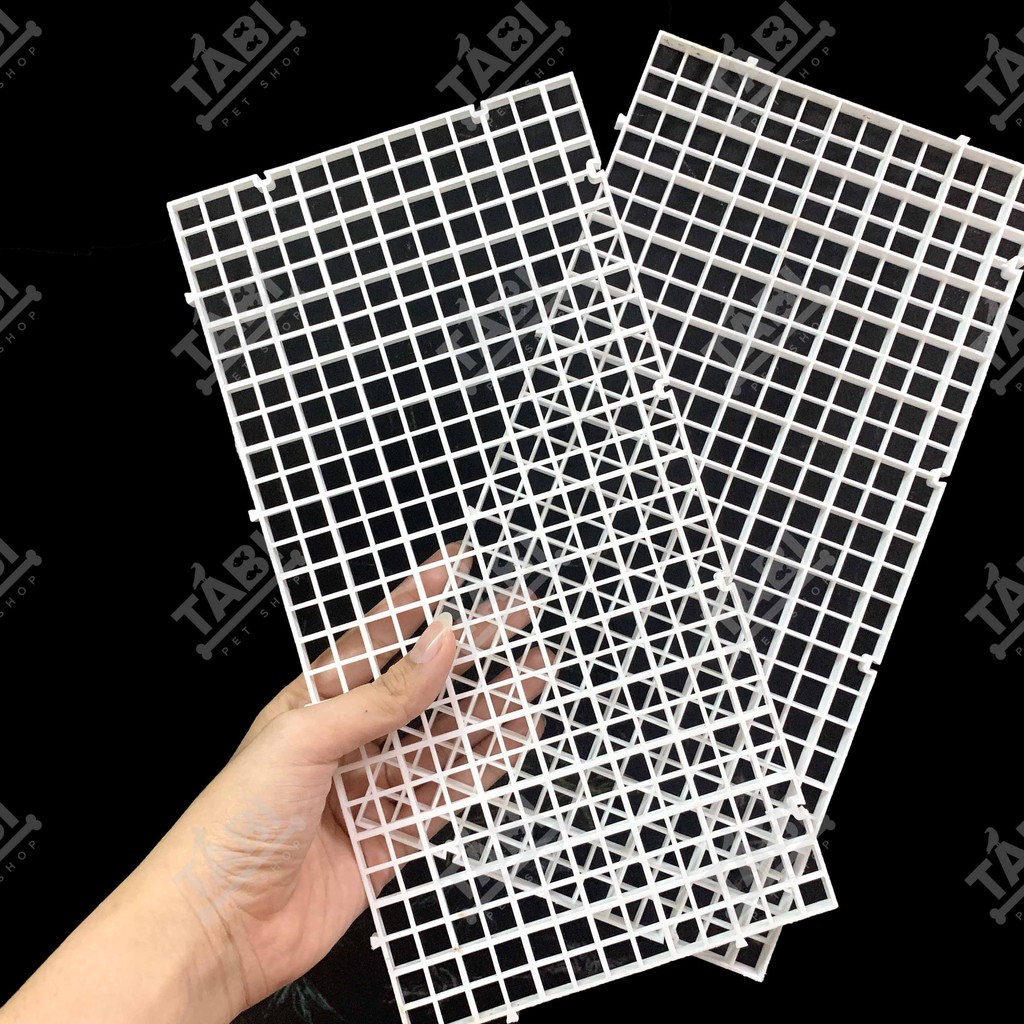 Vỉ Nhựa Làm Vách Ngăn Hồ Cá 15x30CM