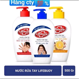 Nước rửa tay Lifebuoy bảo vệ vượt trội chai 500ml