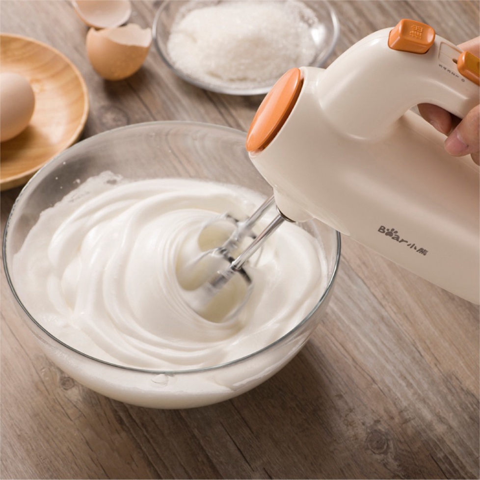 Máy Đánh Trứng Cầm Tay Bear DDQ-B01K1 - Hàng Chính Hãng - Bảo hành 12 Tháng