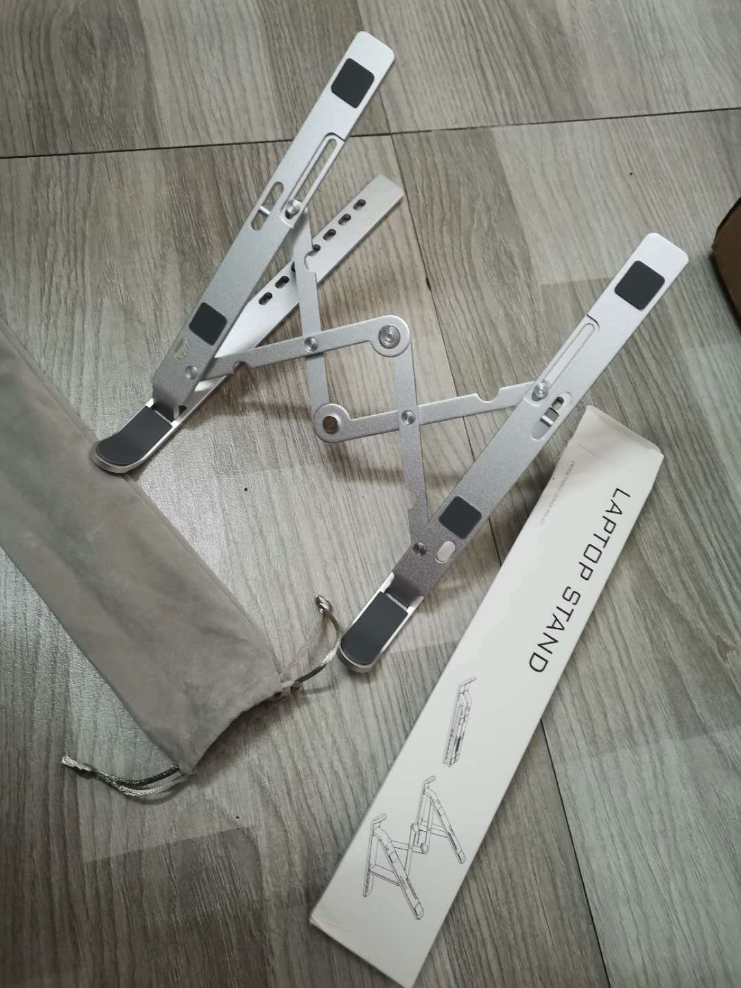 [Có sẵn] Giá đỡ laptop , ipad nhôm - Tặng kèm túi vải gập gọn tiện dụng | BigBuy360 - bigbuy360.vn