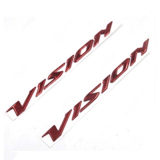 Tem chữ nổi xe máy Vision cao cấp