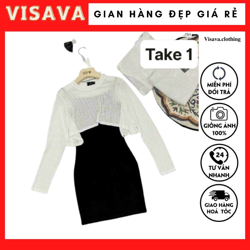 Sét đầm 2 món  visava HOT 2021