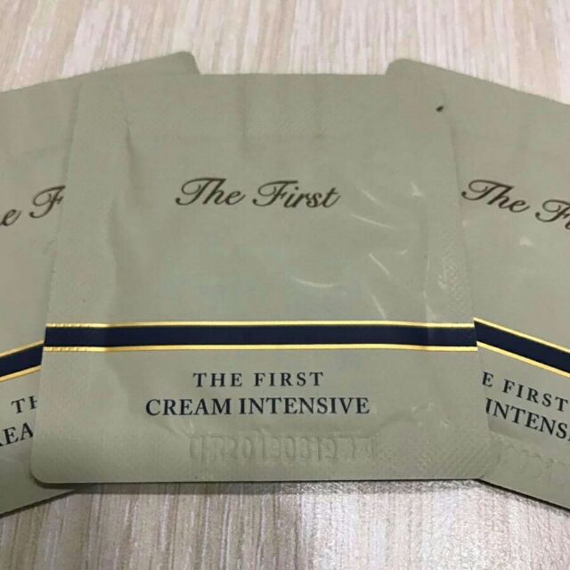 kem dưỡng tái sinh chống lão hóa sâu Ohui The First cream sample