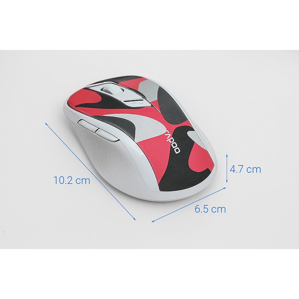 Chuột Không Dây RAPOO M500 Silent Wireless Và Bluetooth - Hàng chính hãng