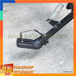 Lót chân chống xe máy có dây rút