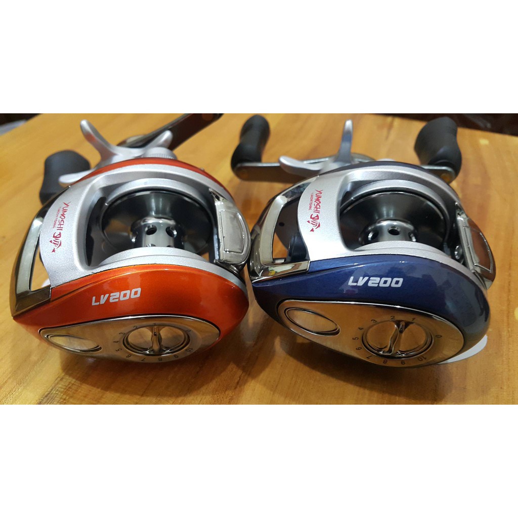 Máy ngang Yumoshi Lv 200 12+1 bearing. ( sale )