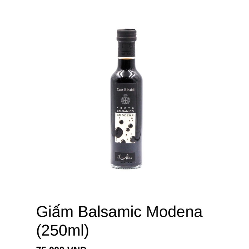 Giấm Balsamic Modena | BigBuy360 - bigbuy360.vn