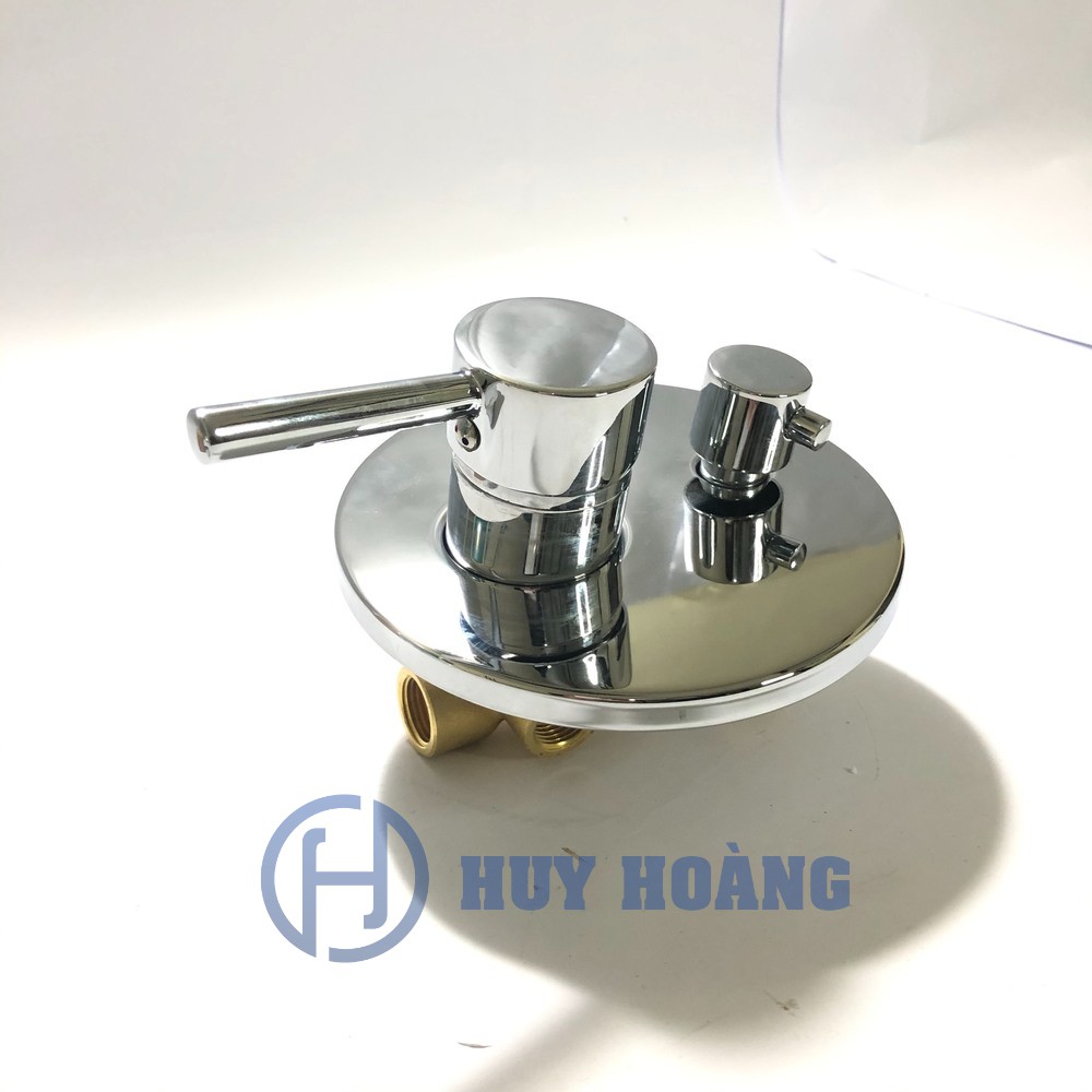 Bộ Sen Cây Tắm Đứng Âm Tường Nóng Lạnh Đồng Mạ Crom Cao Cấp Hàn Quốc Daewon SA1409 (Củ Sen Tắm Âm Tường, Bát Sen, Bộ Dây