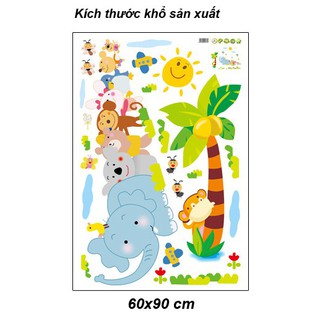 Decal Dán Tường Giờ Ra Chơi Vui Vẻ