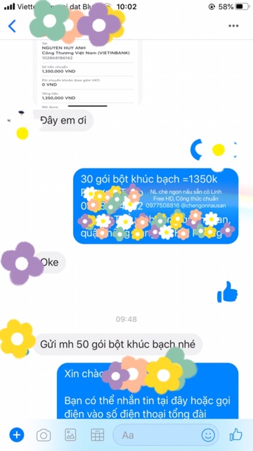 Bột khúc bạch/ panna cotta gói hoà tan 1 Lít