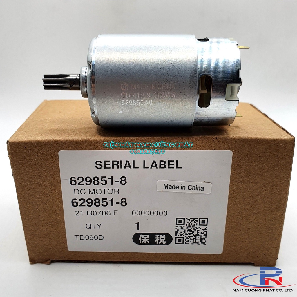 Mô tơ máy vặn vít pin TD090 Makita 629851-8