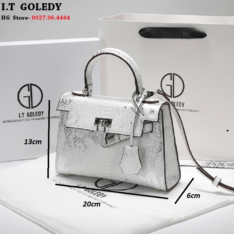 Túi Xách Nữ Cao Cấp GD GOLEDY Full BOX GD01 Size Nhỏ ( Bảo Hành 12 Tháng)