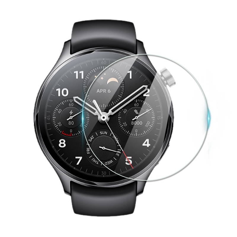 Kính Cường Lực 2.5D Bảo Vệ Màn Hình Đồng Hồ Thông Minh Xiaomi Mi Watch S1 Pro