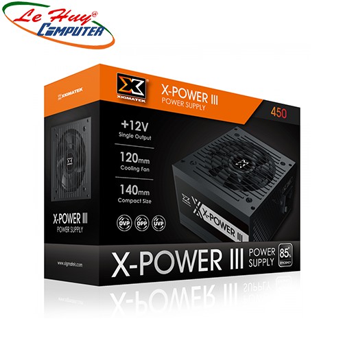 Nguồn Máy Tính XIGMATEK X-POWER III X-450 (EN45969)