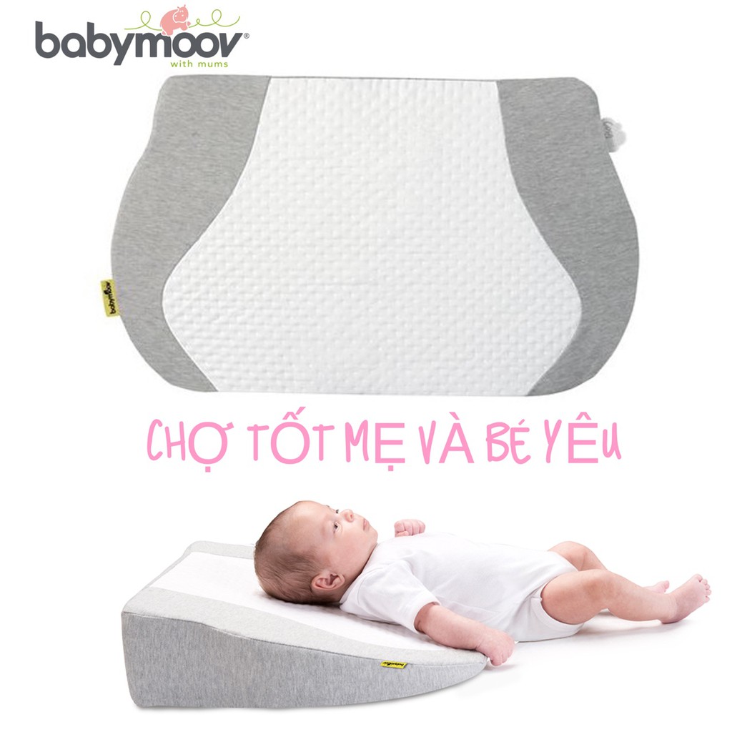 [CHÍNH HÃNG] GỐI CHỐNG TRÀO NGƯỢC BABYMOOV PHÁP