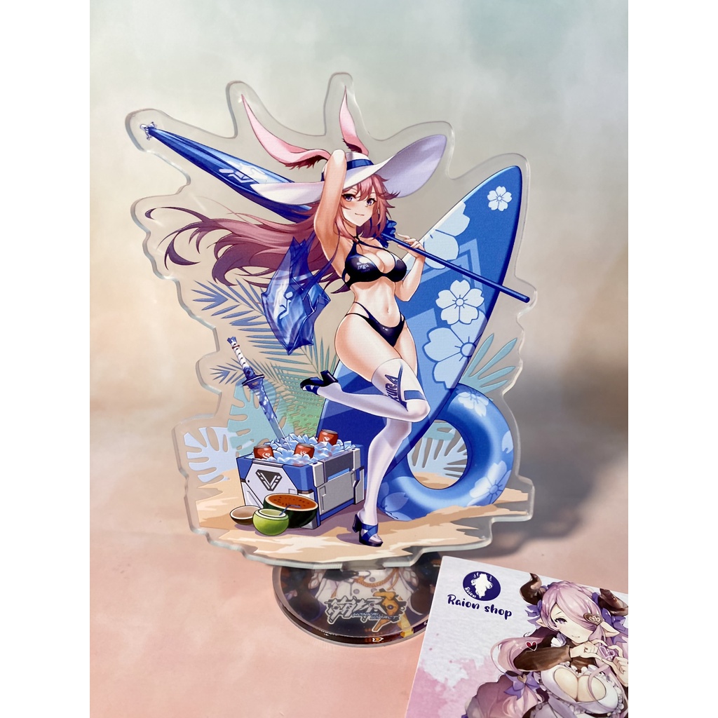 Mô Hình Standee Acrylic Mica Game Honkai Impact 3
