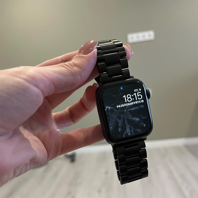 Dây Đeo Inox Cho Đồng Hồ Thông Minh Apple Watch 49mm 45mm 41mm 44mm 40mm 42mm 38mm Series 8 7 6 se 5