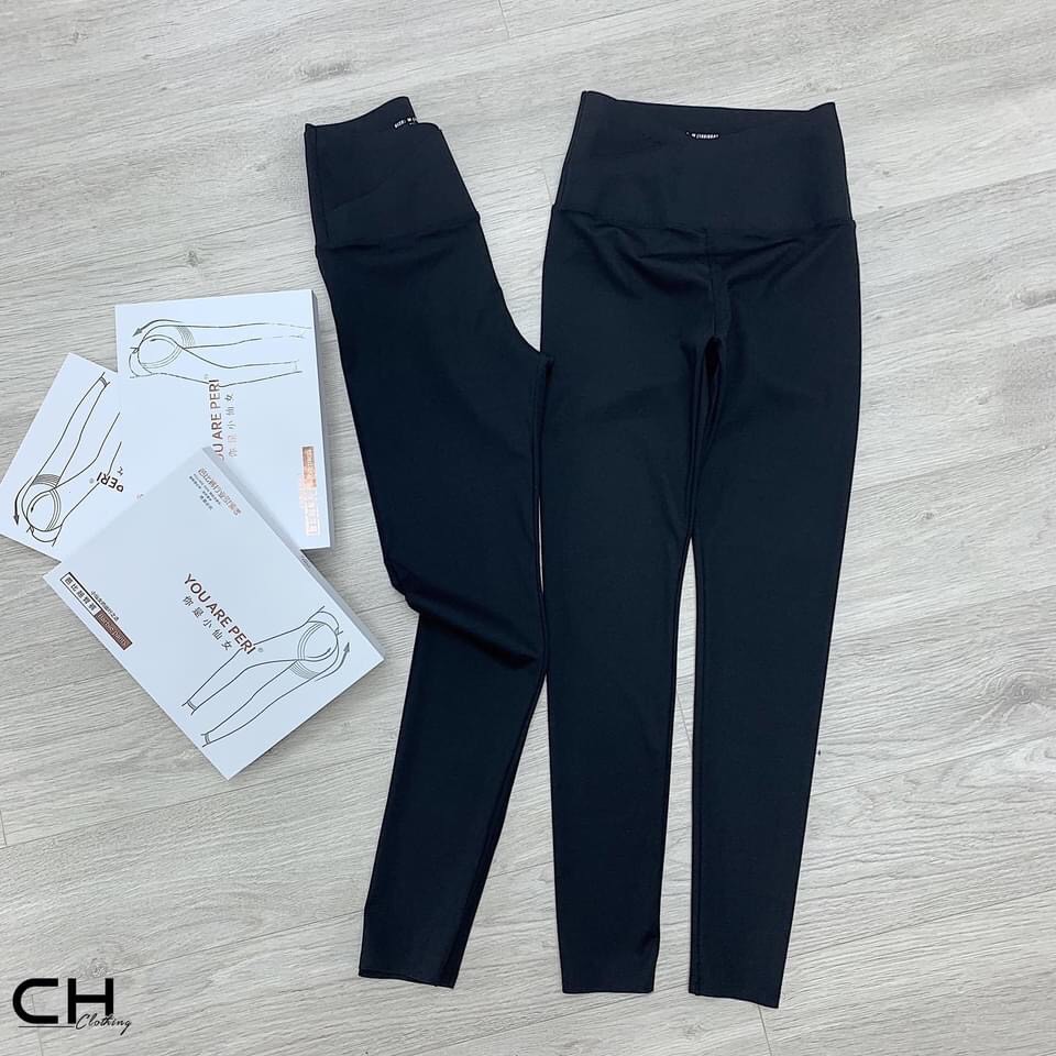 Legging Nữ Dài Cạp Chéo Cao không viền chất umi hàn cao cấp , Quần Dài Co Dãn Nâng Mông Giữ Nhiệt Co Giãn 4 Chiều