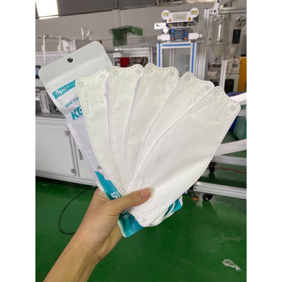 Set 5C Khẩu Trang 4 Lớp KF94 KG MASK Chống Bụi Mịn Và Kháng Khuẩn Hàng Cao Cấp Hàn Quốc
