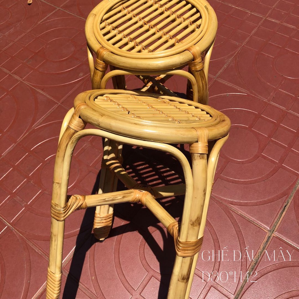 GHẾ ĐẨU MÂY/ ĐÔN MÂY PHÙ HỢP MỌI KHÔNG GIAN CAFE, HOMESTAY, NHÀ HÀNG, NHÀ Ở.