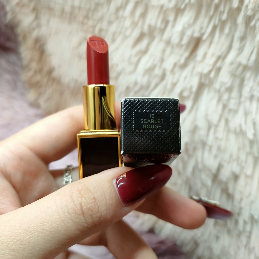 Son Tom Ford Lip Color Rouge À Lèvres mini 1.2g Cao Cấp Mềm Mượt Quyến Rũ Mọi Ánh Nhìn | BigBuy360 - bigbuy360.vn