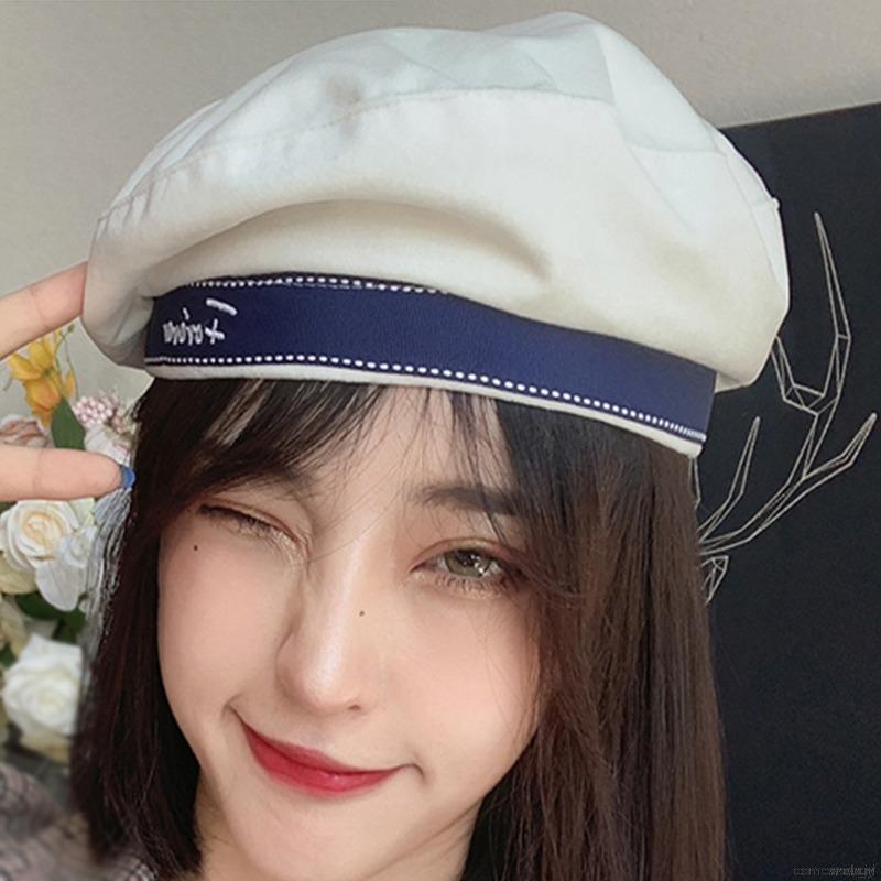 Nón beret thủy thủ xinh xắn trẻ trung dành cho nữ