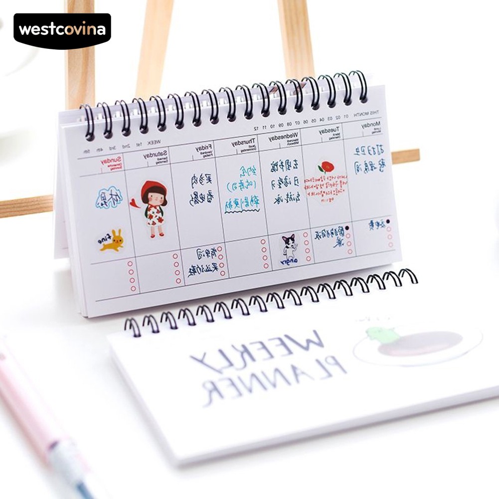 Sổ Tay Lên Kế Hoạch Hàng Tuần Tiện Dụng