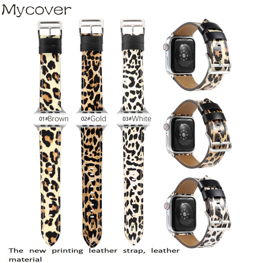 MICROFIBER Dây Đeo Bằng Da Bò Cao Cấp Cho Đồng Hồ Thông Minh Apple Watch Series 6 5 4 3 2 1