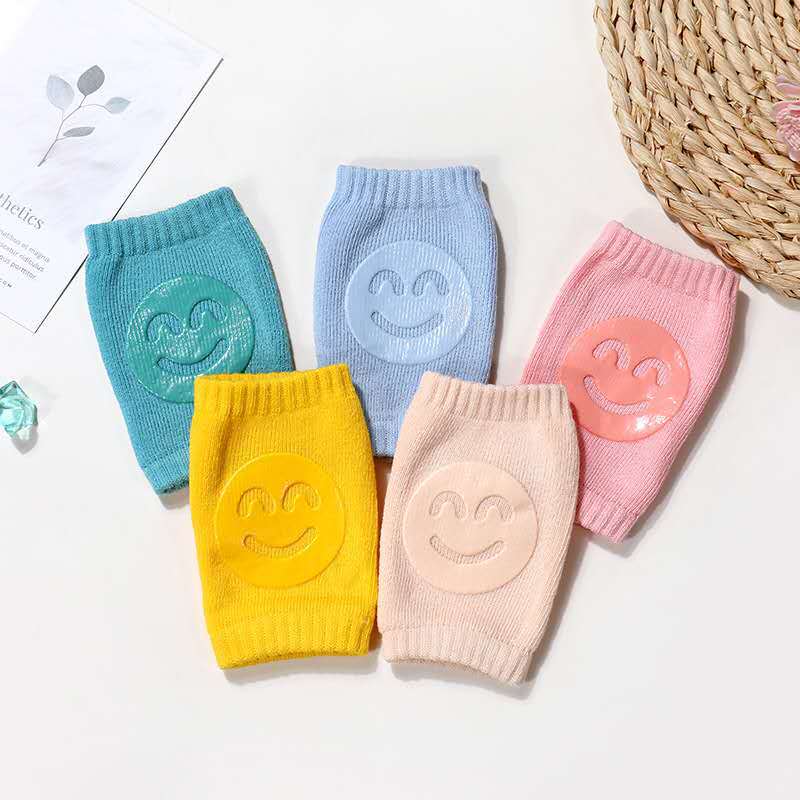 1 Cặp Đệm Bảo Vệ Đầu Gối Chống Ngã Cho Bé 0-3 Tuổi