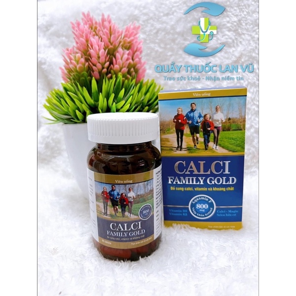 Calci Family Gold giảm nhanh triệu chứng chuột rút do thiếu canxi