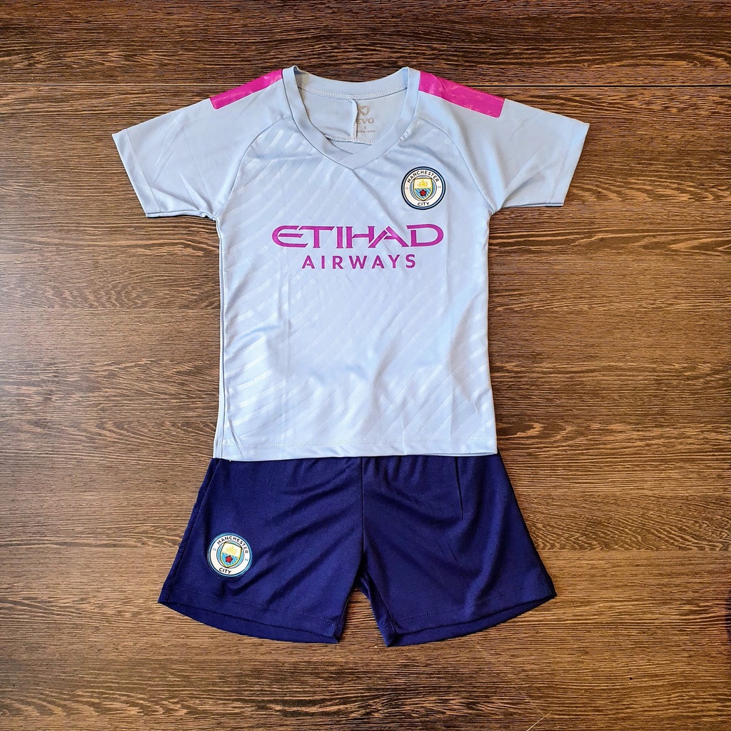 Quần áo bóng đá trẻ em [SIZE 26-29Kg] bộ đồ thể thao cho bé đá banh Chất liệu vải thun mềm nhẹ thoáng mát cao cấp