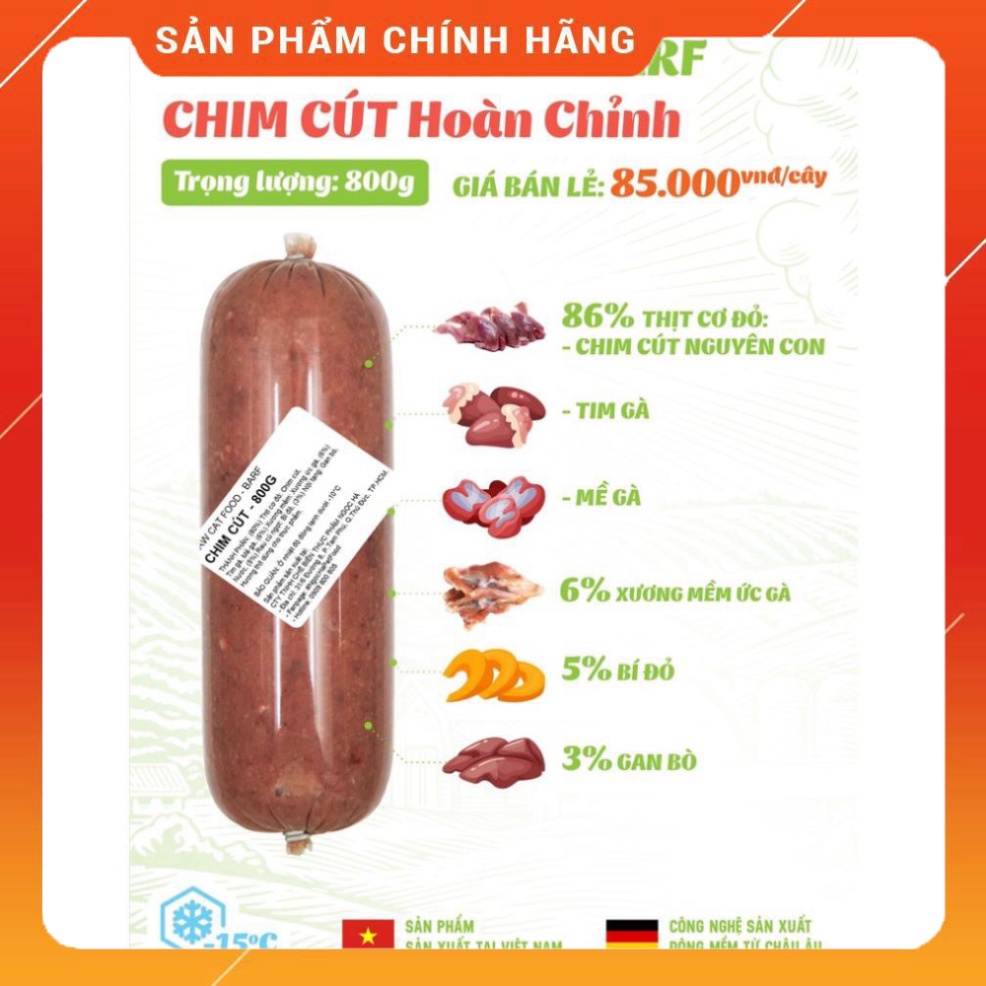 #thucung# Thịt tươi raw dog cấp đông cho chó