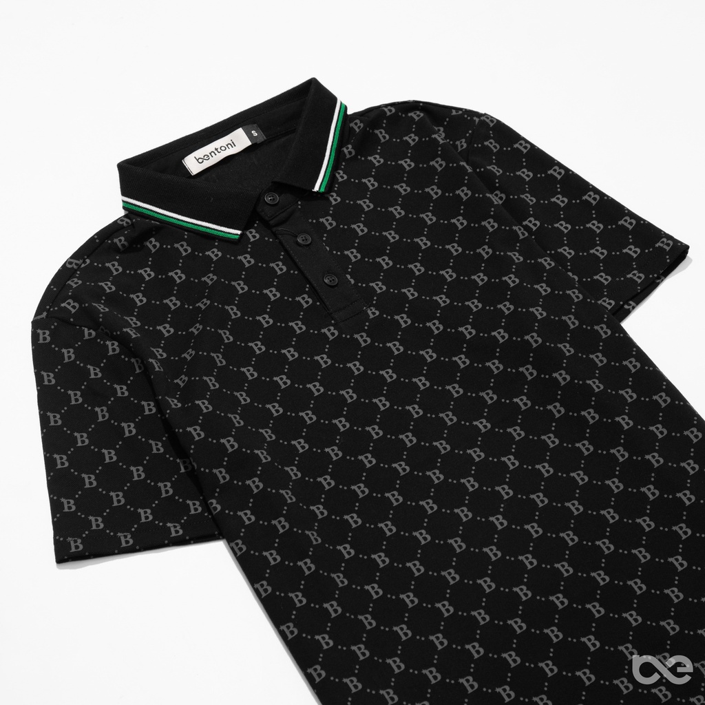 Áo Polo nam cổ bẻ  B Pattern Polo  vải Cotton xuất xịn, chuẩn form, sang trọng, thanh lịch BENTONI