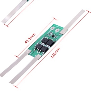 Mạch bảo vệ pin 2S 8.4V Công Suất Cao Dùng cho Máy Bắn Vít, Loa bluetooth