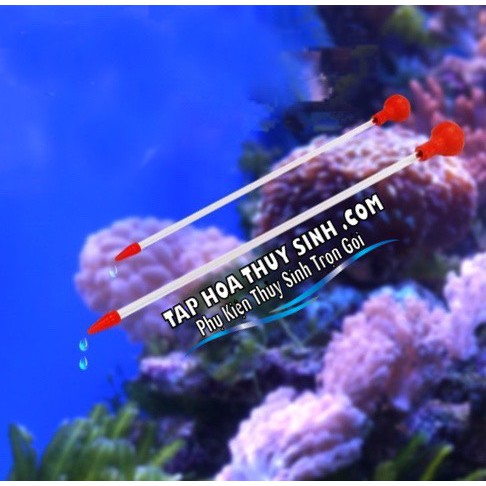 HỘP CHỤP THỨC ĂN và BỘ ỐNG DÀI CHO CÁ VÀ SAN HÔ ĂN Red Starfish 35cm + 55cm