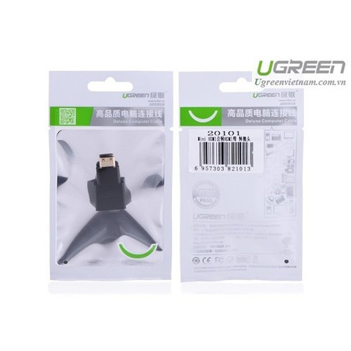 Đầu Chuyển Mini HDMI sang HDMI UGREEN 20101 - Hàng Chính Hãng