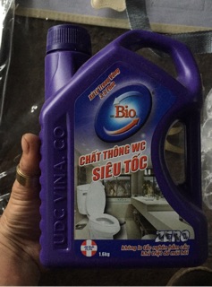 Chất thông cống và WC siêu tốc chai lớn 1,6l