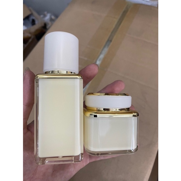 Hũ vuông chai serum vuông 30g 30ml cao cấp đựng Mỹ phẩm