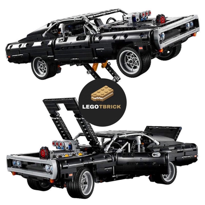 Đồ chơi lắp ráp mô hình thông minh Fast and Furious Dodge Charger - siêu xe trong phim Quá nhanh quá nguy hiểm - Tbrick