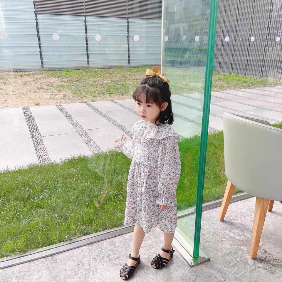 Sandal bé gái - Dép quai hậu cho bé gái hàng MG baby da mềm phong cách Hàn Quốc SA418