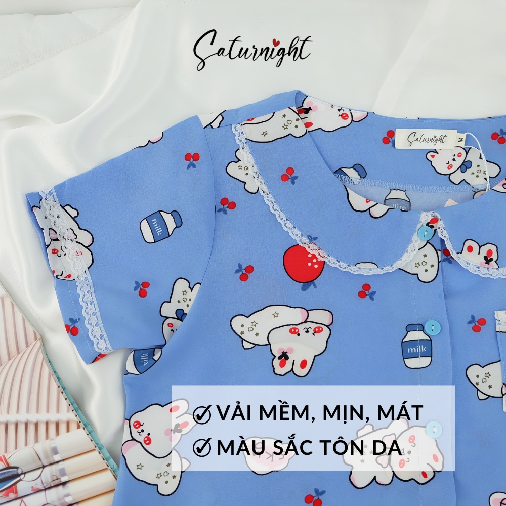 Đồ bộ nữ lửng mặc nhà SATURNIGHT K002