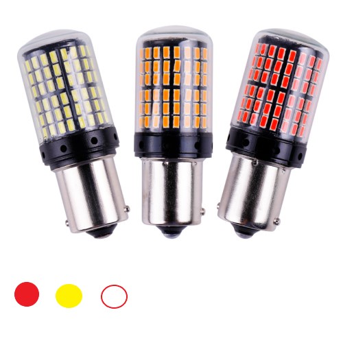 Bóng đèn LED xi nhan KEVANLY 3014 144SMD S25 1156 BA15S P21W BAY15D BAU15S PY21W T20 7440 W21W W21/ 5W tiện lợi