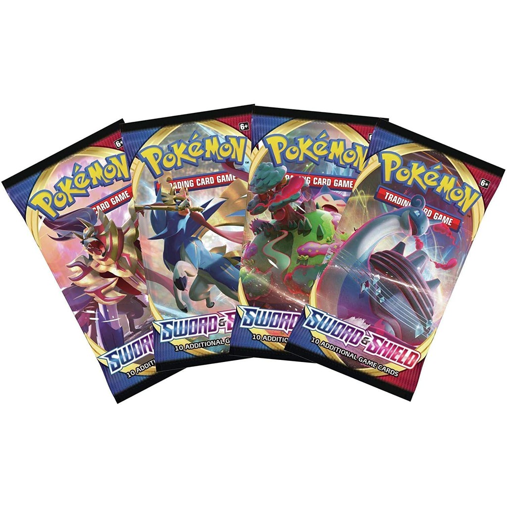 Thẻ bài Pokemon TCG: Sword & Shield Booster Pack (Hàng chính hãng)