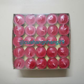 100 Nến Viên Đỏ - Đèn Cầy Viên