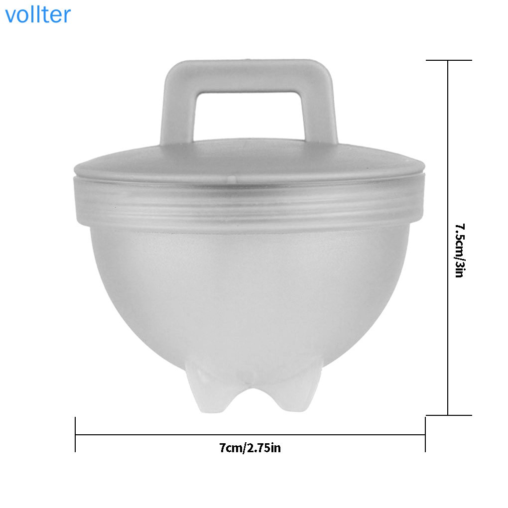 Bộ 4 dụng cụ khuôn bằng nhựa dùng để luộc trứng tiện dụng