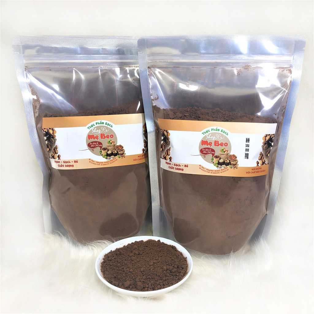 500Gr Cacao Nguyên Chất Đắklak Loại 1 Túi Zip | BigBuy360 - bigbuy360.vn