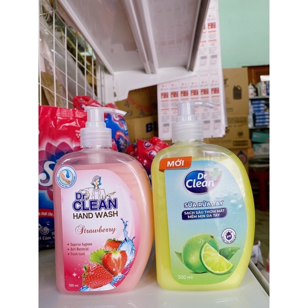 Sữa rửa tay dr clear