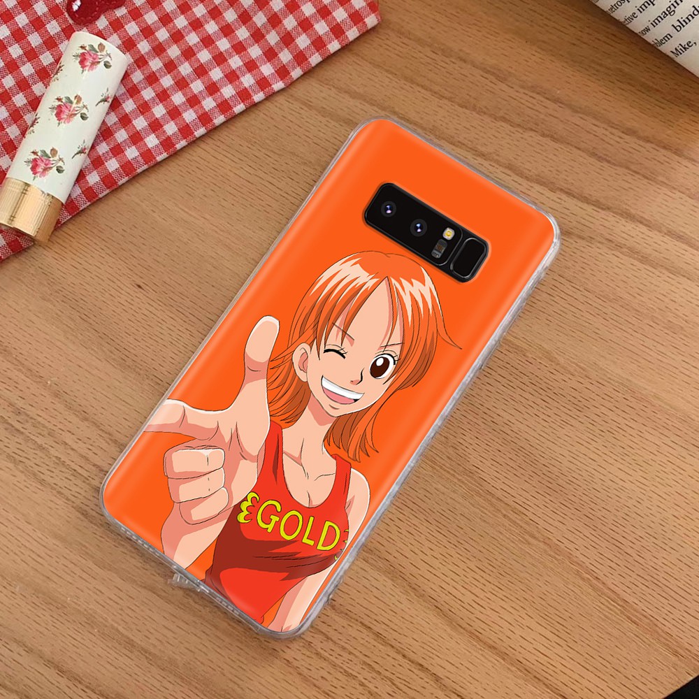 Ốp Điện Thoại Trong Suốt Họa Tiết Hoạt Hình One Piece Nami Cho Motorola Moto E6 E4 E5 Play E7 Plus E6S 2020 At97